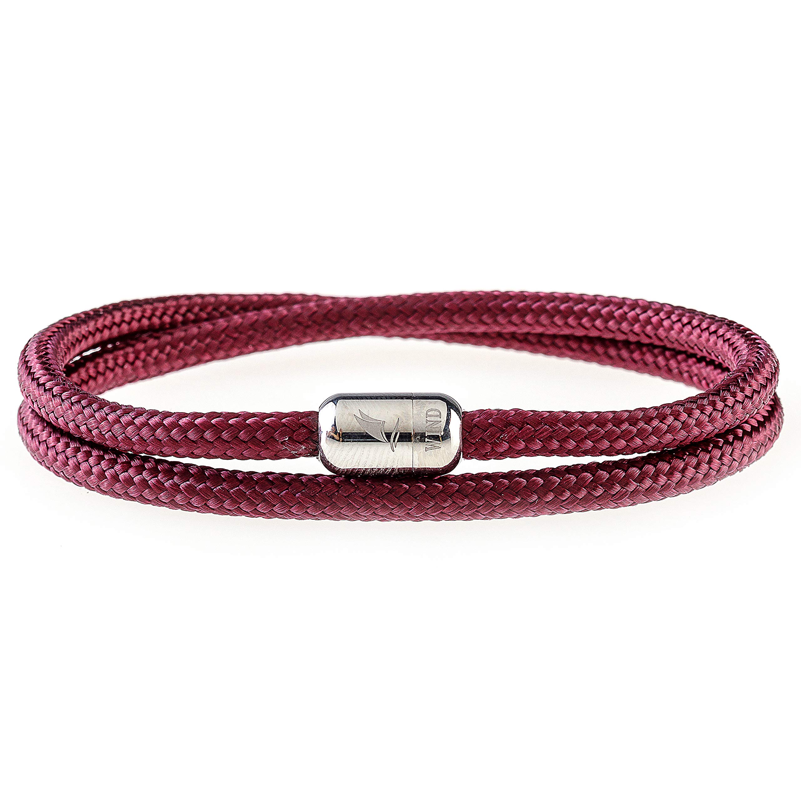 Wind Passion - Bracciale Uomo Sportivo Surfer Marinaio Lifestyle Con Corda Nautica Magnetica Idea Regalo Donna Mare-image