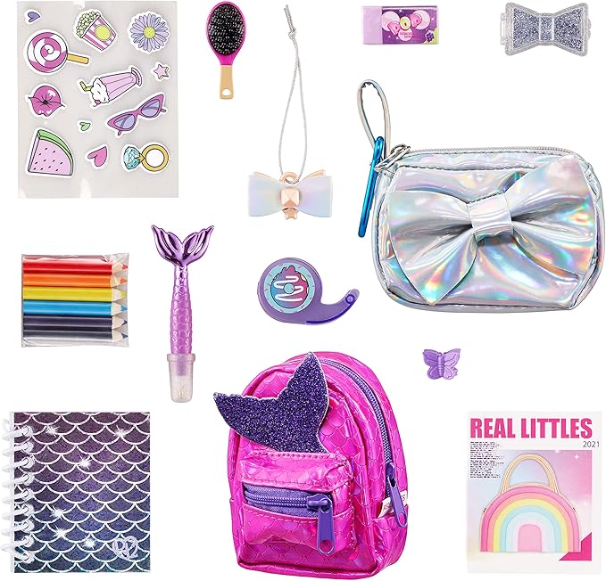 Real Littles S2 Backpack and HandbagBundle Exclusive, 25324 Amazon