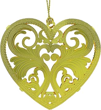 Beacon Design ChemArt Filigree Heart Hanging Ornament