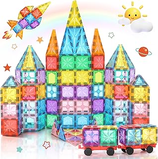 Lovchil Costruzioni Magnetiche per Bambini 61 Pezz