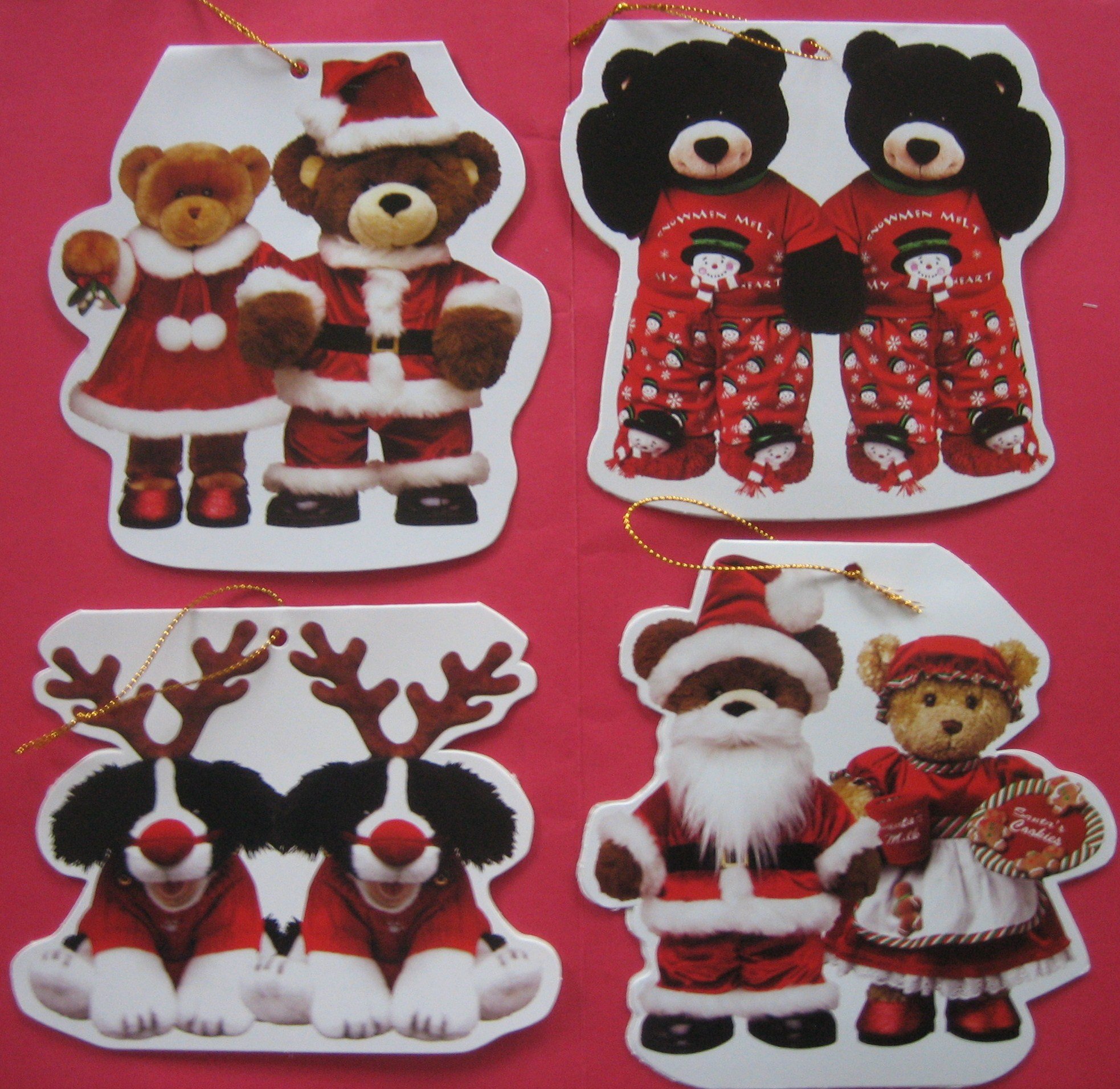 Set of 12 Christmas Cards/Gift Tags
