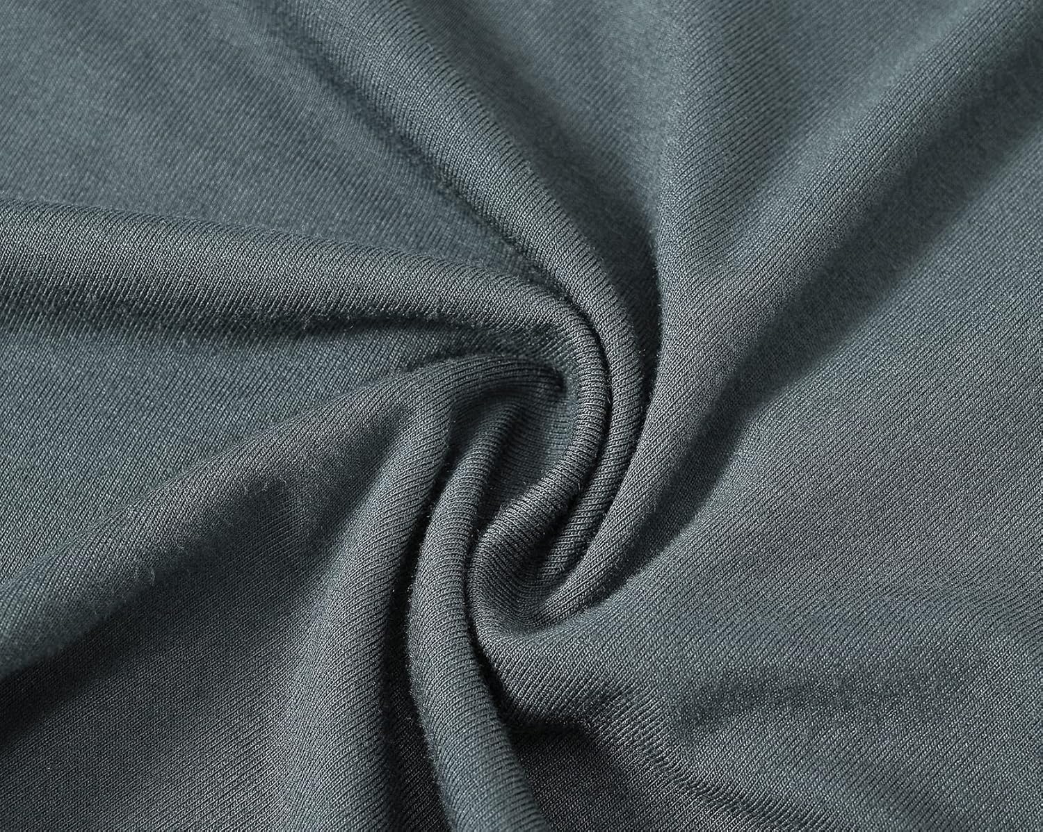 MoFiz Men's Sleep Sets,Modal Pajamas Set Ultra Soft Sleepwear Short Sleeve Top & Bottom PJS Lounge Set 2 pieces - Image 4