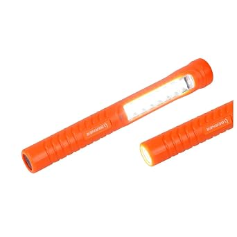 Berner 7 + 1 LED Workshop Pen Light Including Micro-USB Mains Charger