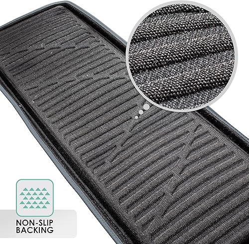 Miniatura 4 de FH Group Forro de cuero sintético de alta calidad para carga  Alfombrilla protectora de carga para SUV y Van, alfombrilla de maletero con diseño de