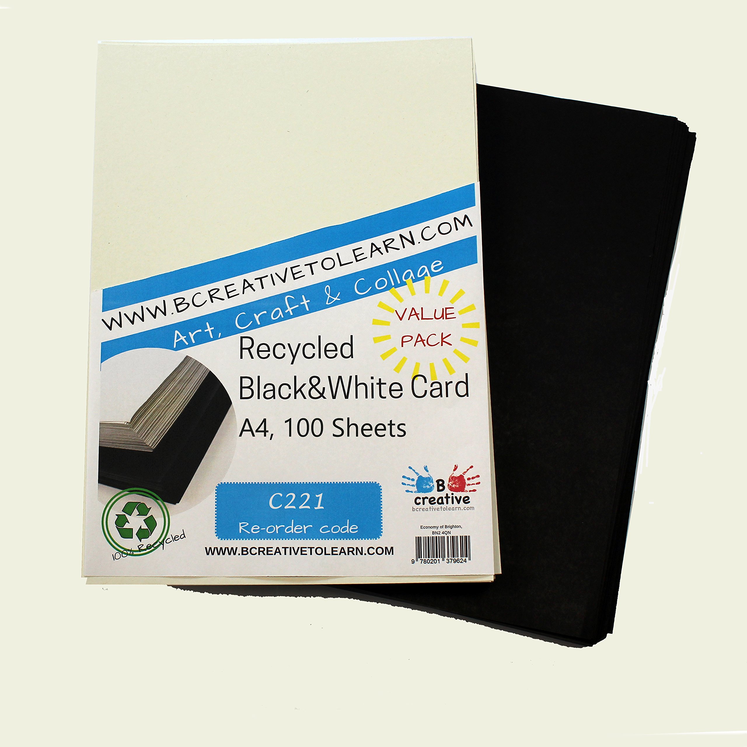 Poster Board - Rainbow A4 White 220gsm Spectrum Board - Premier Art - View #3