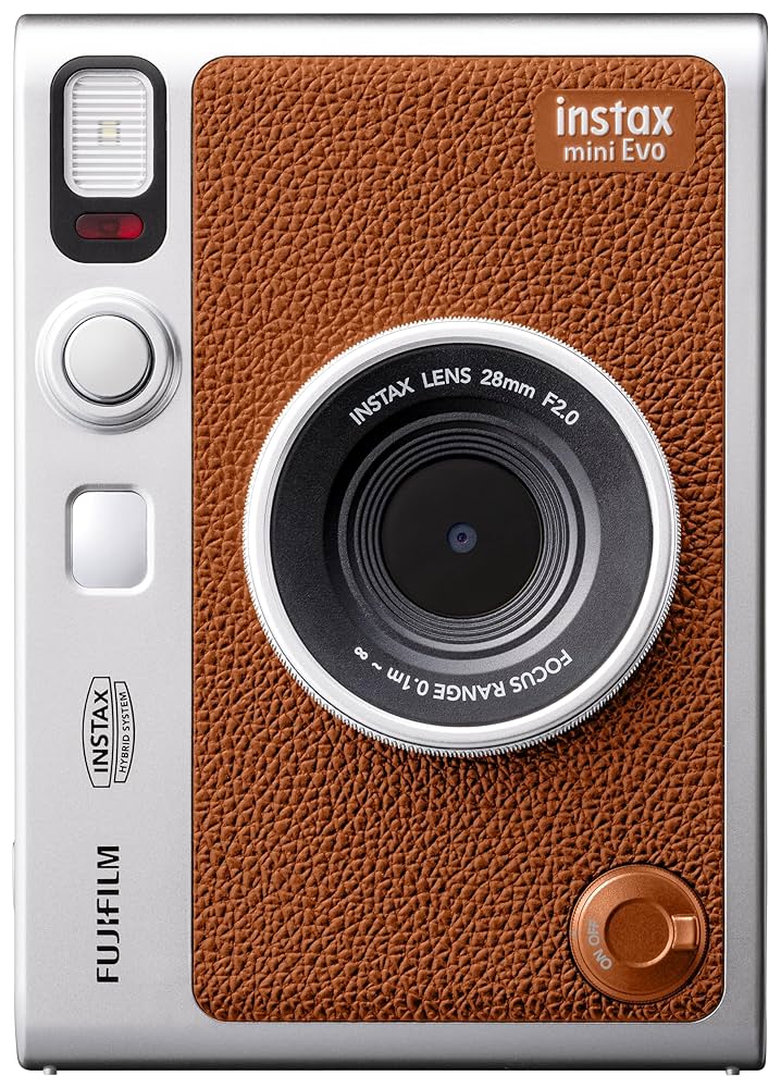 富士フイルム - FUJIFILM INSTAX mini Evo フジフィルム ブラウン 新品 チェキ “チェキ” INSTAX mini Evo BROWN 富士フイルム FUJIFILM