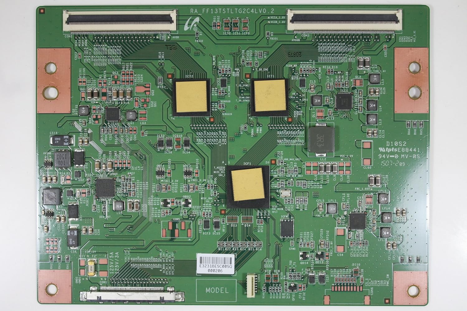 75" KDL75W850C LJ9432318E TCon Timing Control Board Unit