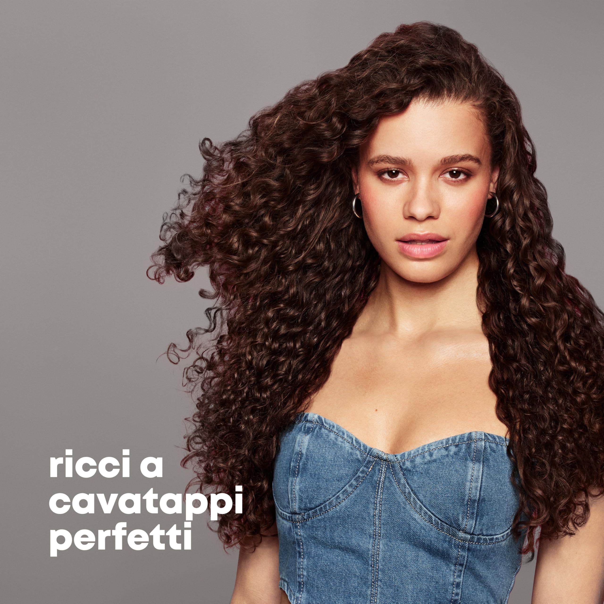 REVAMP Progloss Tight Curl Stick, Ferro Arricciacapelli in Ceramica con Tecnologia Ionica per Capelli Ricci da Stretti a Medi, Infuso con Oli Protettivi, Diametro 10 mm, Temperatura 120°C-210°C, Nero