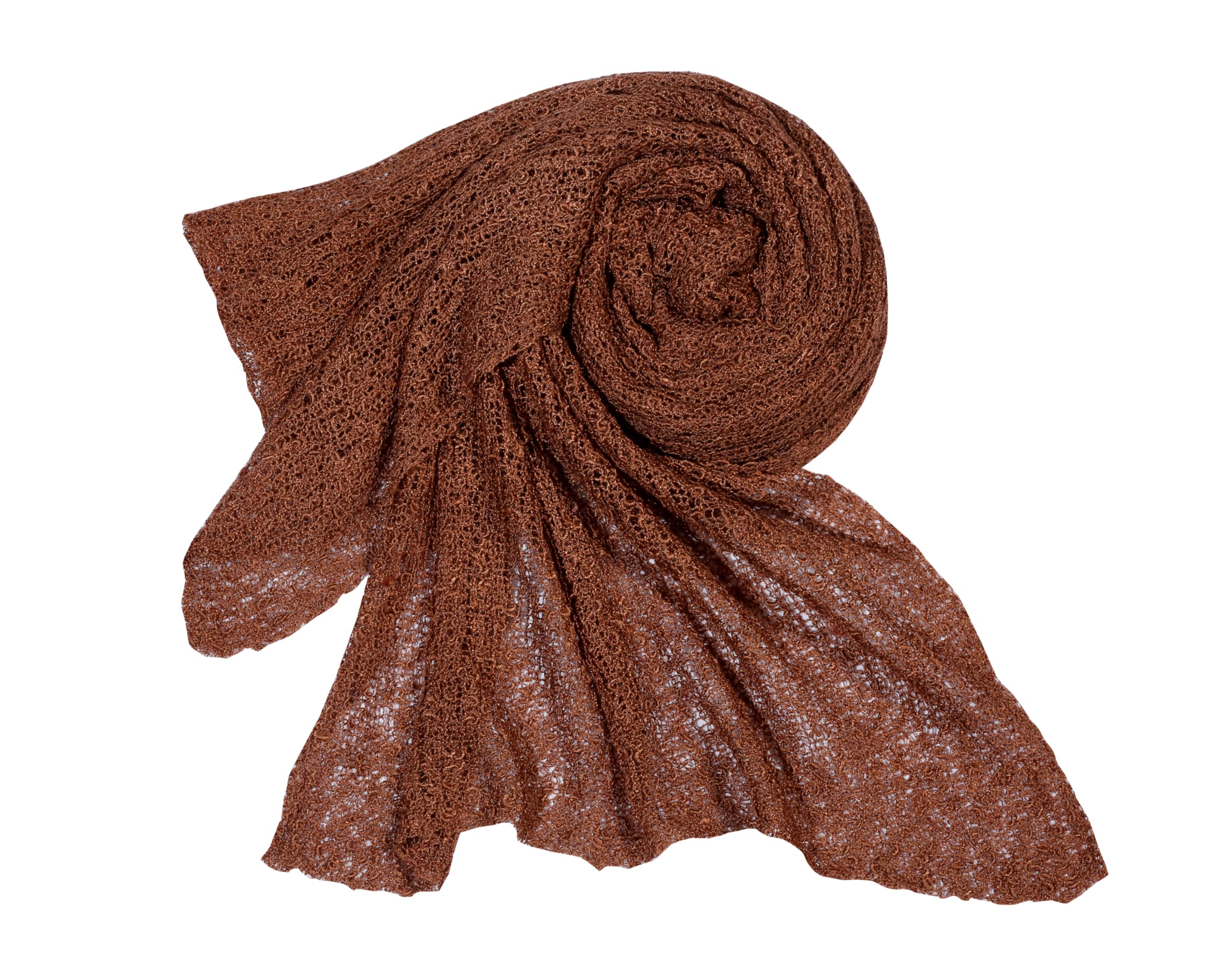 Newborn Baby Cheesecloth Swaddle Cocoon Knit Crochet Wrap Photo Photography Prop (13)