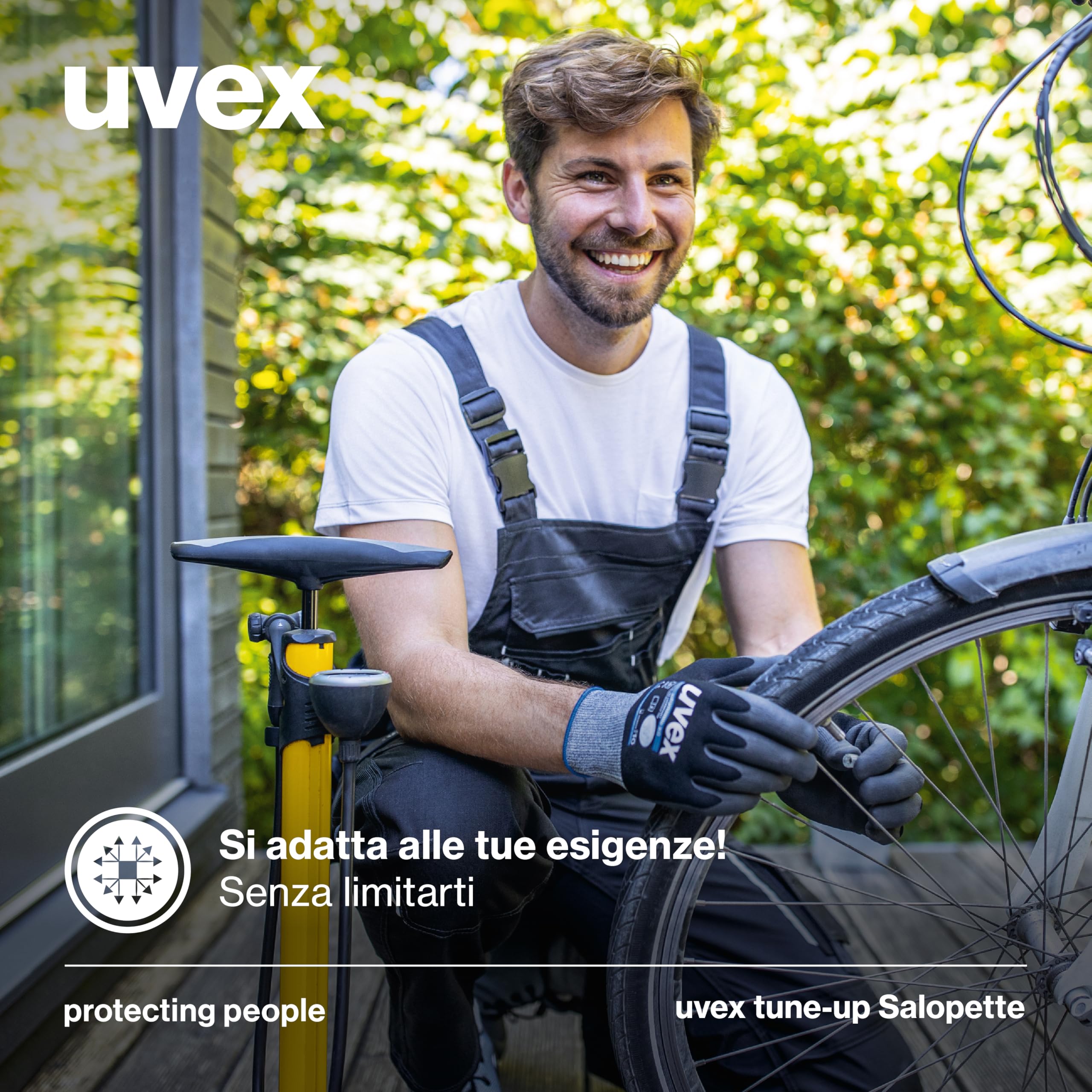 Uvex Pantaloni Cargo Tuning - Salopette da Lavoro per Uomo
