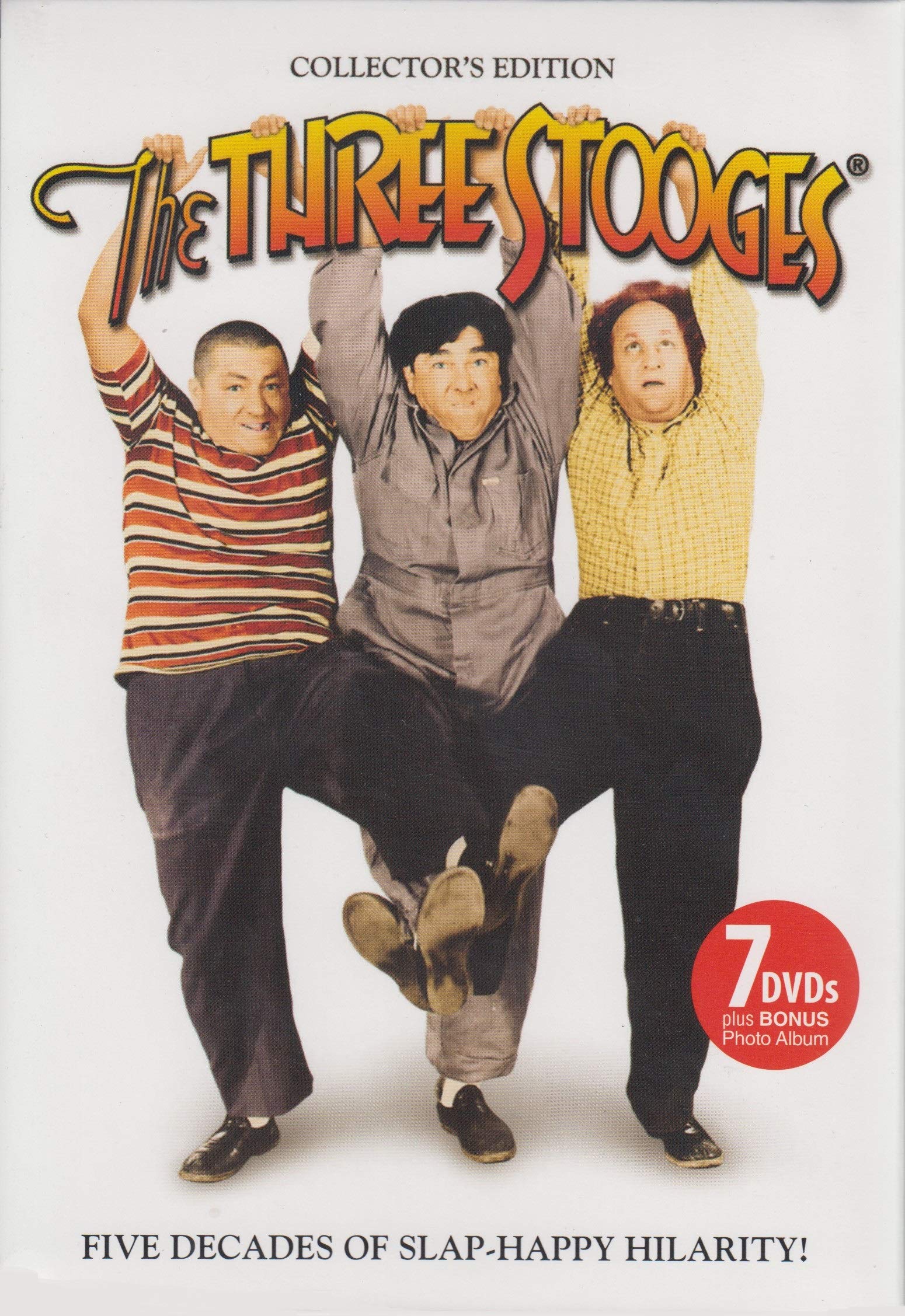 Three Stooges DVD de colección estadounidense el regalo perfecto para cinéfilos retro