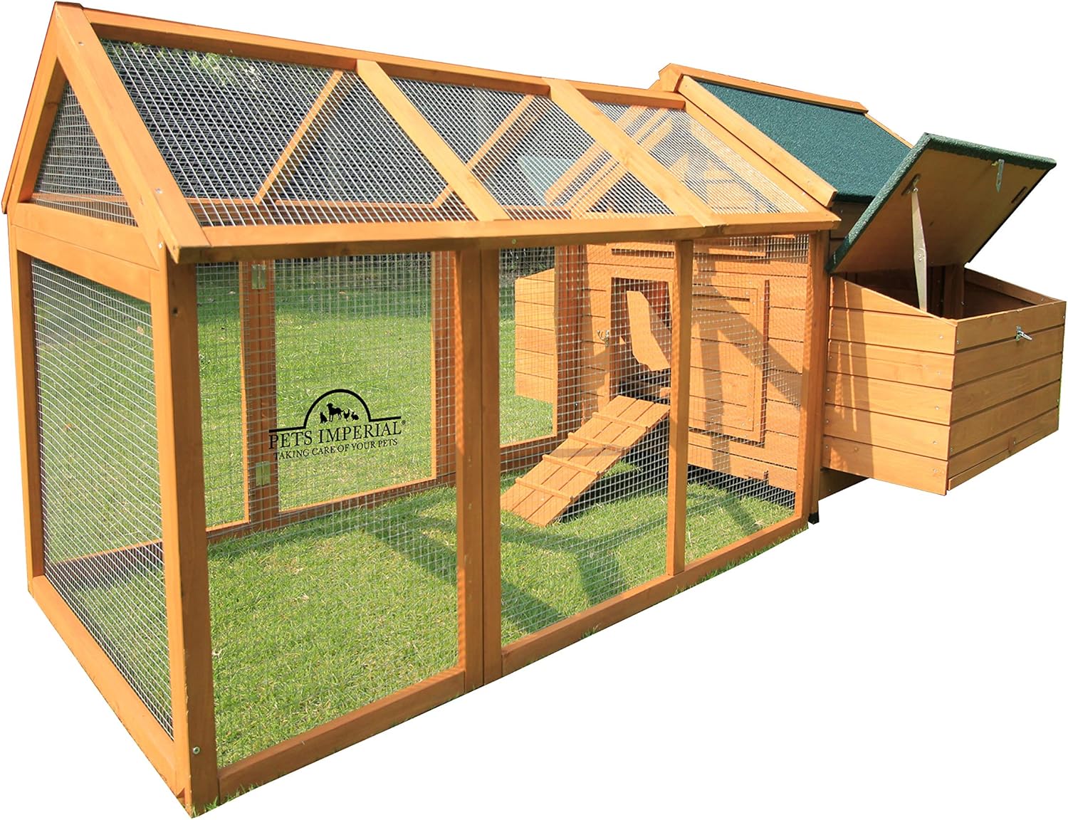 Chicken Coops Imperial Marlborough Large Chicken Coop with Run Suitable for up 12