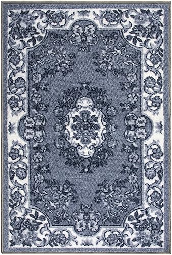 Miniatura 1 de Superior 2x3RUG-SERAPHINA - Alfombra de área, 2 x 3 pies, negroblanco