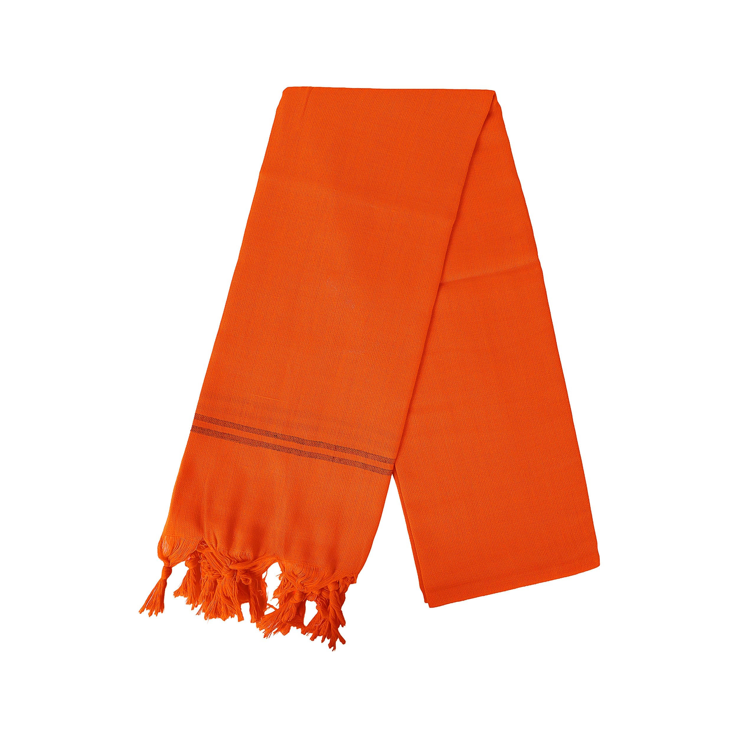 priyakant safawala Men's Traditional Wedding Collection Maharaja Uparna/Khes/Stole/Dupatta For Pooja And Traditional Function Use It, [Orange, Size - 27×72 Inches, 2 Meter]-picture-36