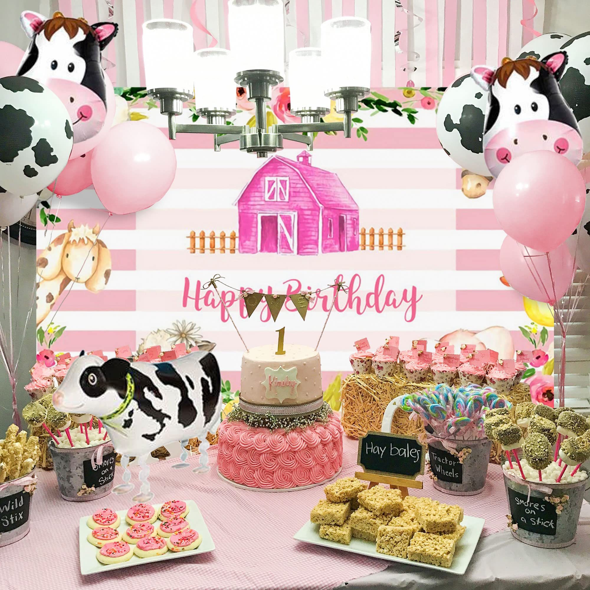 Buy 50 PCS Farm Animals Party Supplies Farm Animals Birthday Decoration