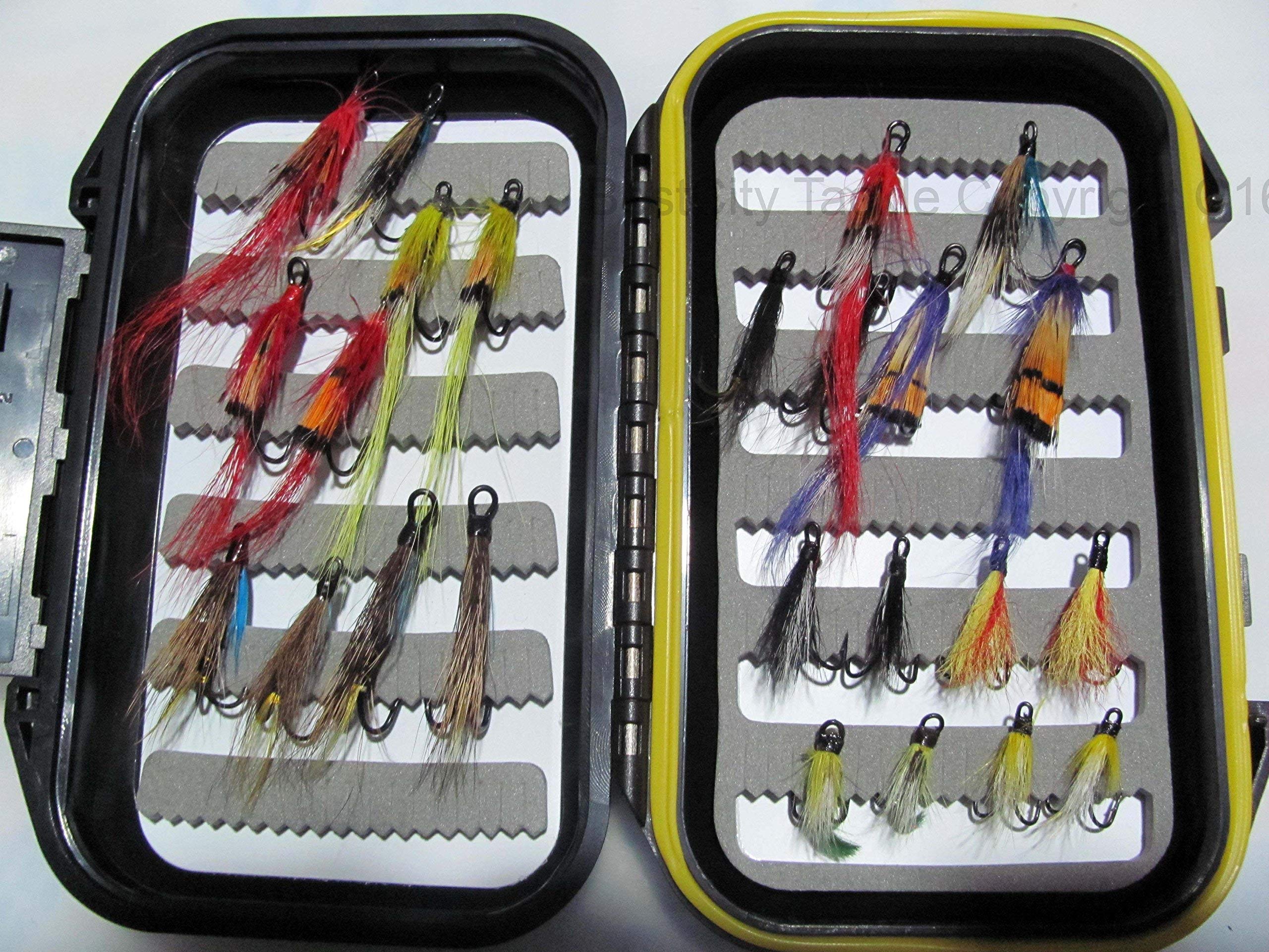 Boîte De 24 Mouches Pour Pêche Au Saumon - Starter Kit, Fabrication Royaume-Uni