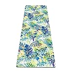 nuveti Yoga Mat Print Extra Thick TPE Non Slip Fitness Exercise Mat with Carrying Bag,72x24 Extra Thick 6MM Exercise & Workout Mat for Yoga, Pilates Fitness and Floor Exercises