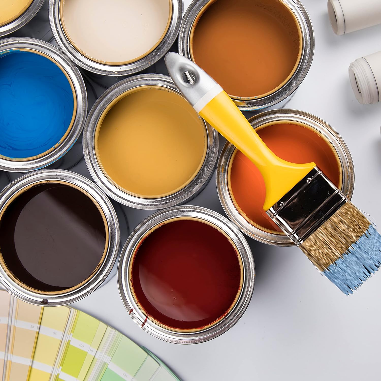 Buy Empty Quart Paint Cans with Lids (2 Pack); Unlined Metal Paint Cans