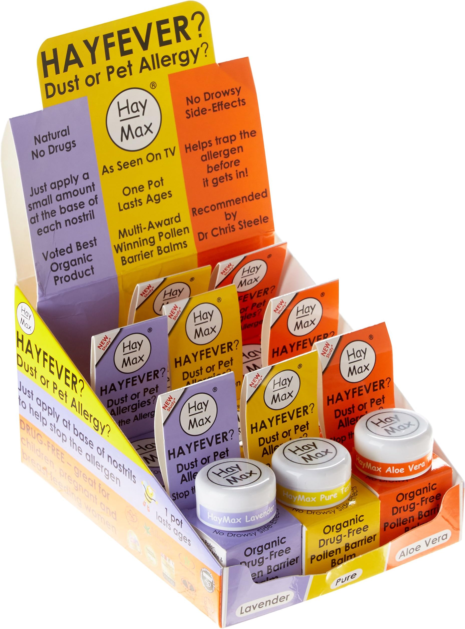 HAYMAX Organic Filled Counter Display Unit 1unit (PACK OF 1)