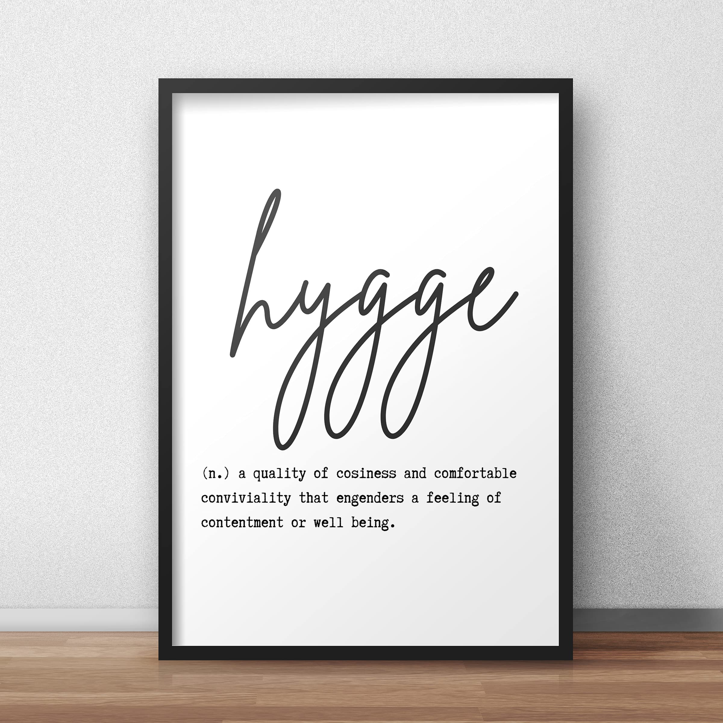 Buy Hygge Definition Print , Definition Printable, Hygge Wall Art