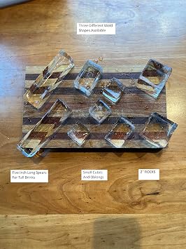 ClearlyFrozen Highest Rated (4.6 Star) Highest Capacity (Ten 2 Cubes) Clear Ice Tray - What Beats BEST and MOST?