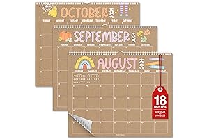 Doodle Large 2024 Girls Wall Calendar