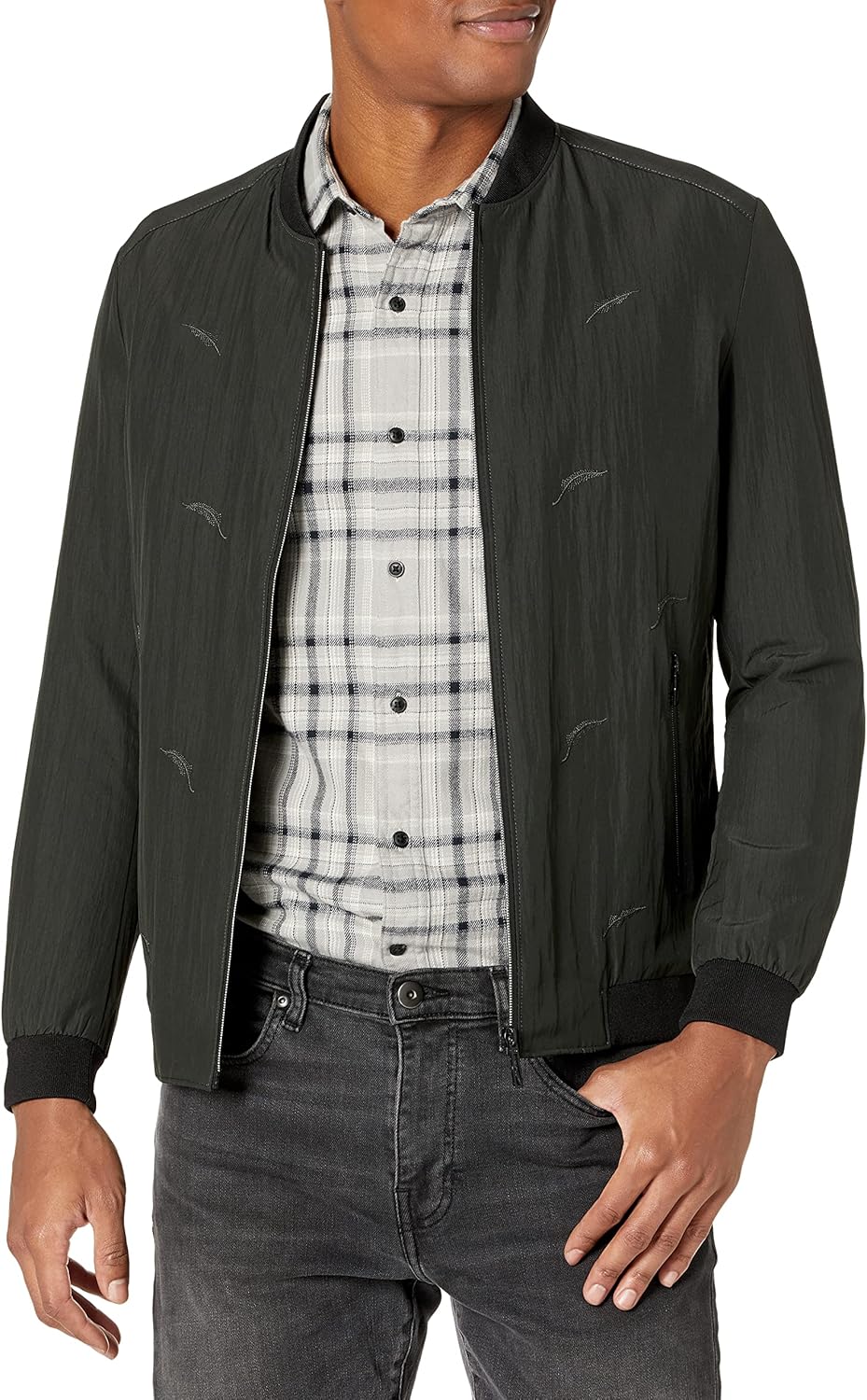AG Adriano Goldschmied Men's Arlo Bomber Jacket