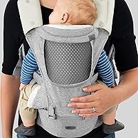 Vista 9 de Chicco Sidekick Plus 3-in-1 Hip Seat Carrier - Titanio Gris
