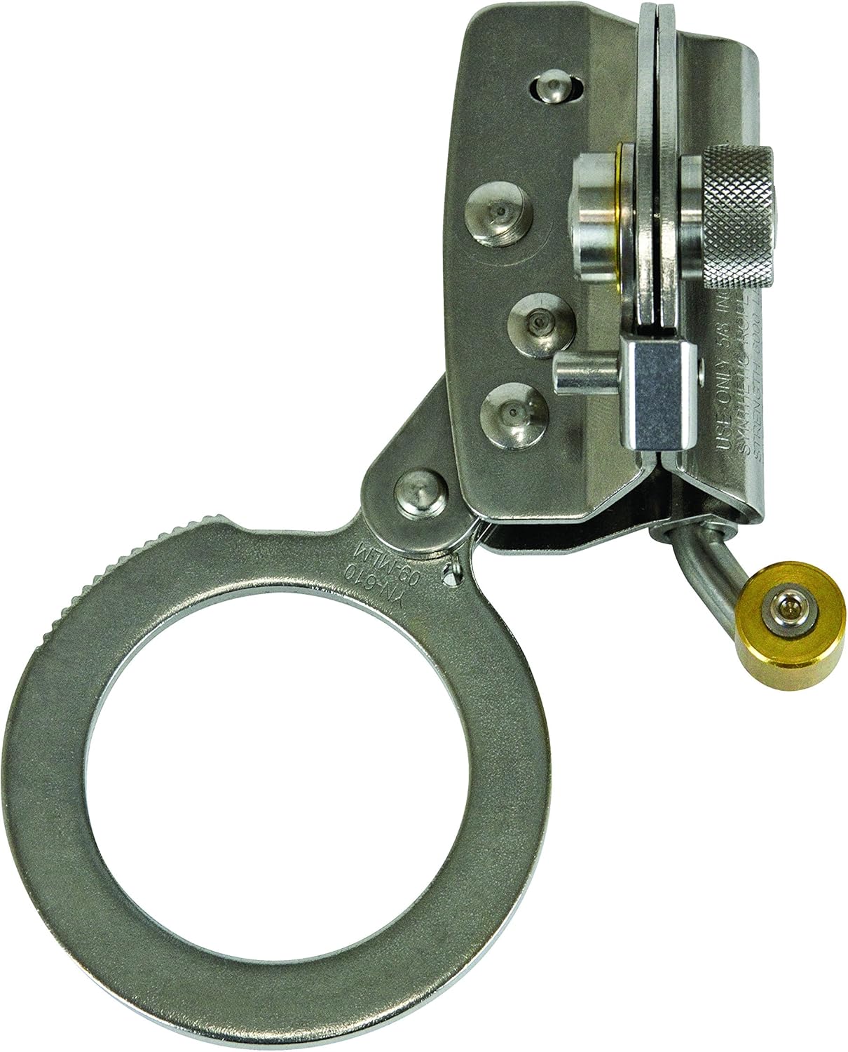 Falltech 7491, Rope Grab 5/8" Self Tracking Hinged Stainless Steel (Pack of 4 pcs)