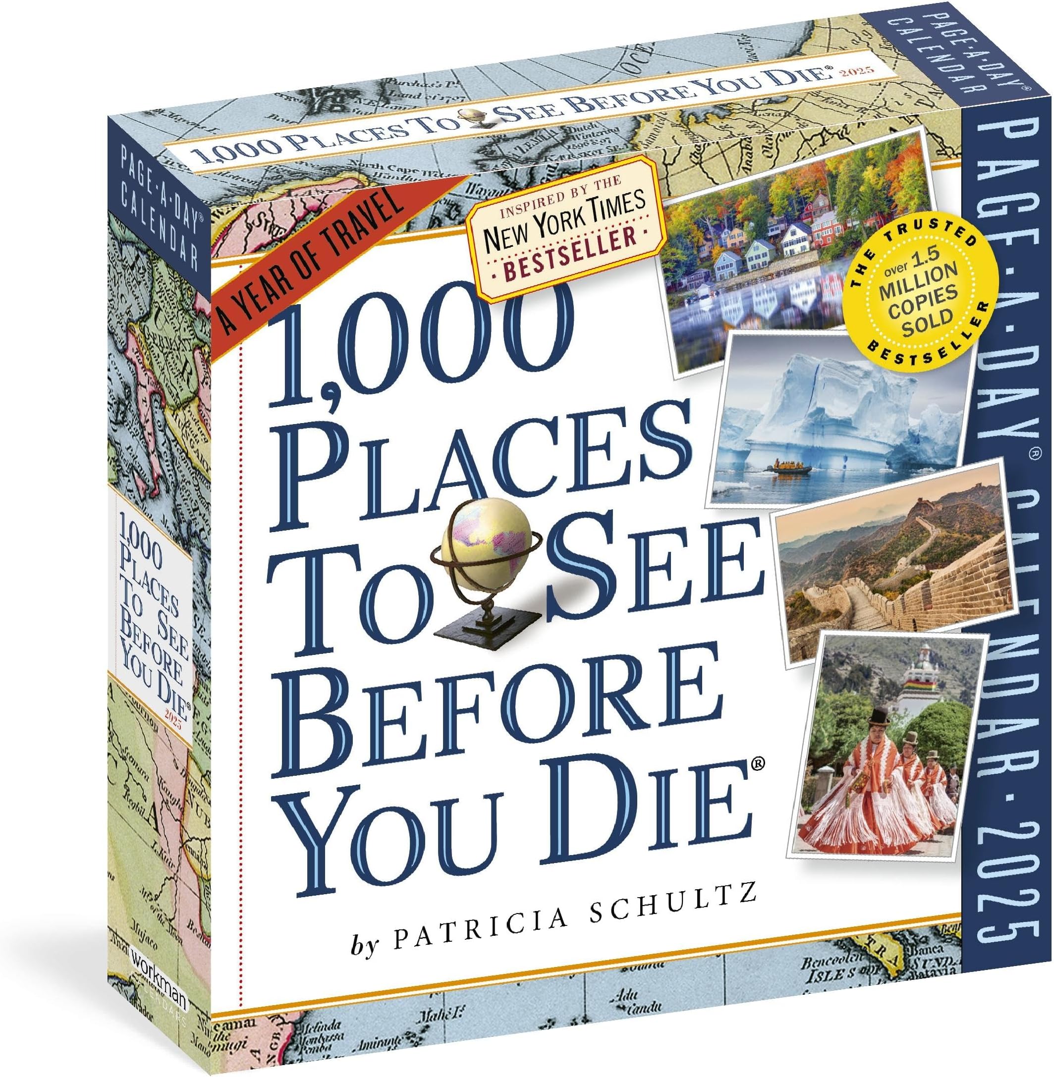 1,000 Places to See Before You Die Page-A-Day® Calendar 2025: A Year of Travel