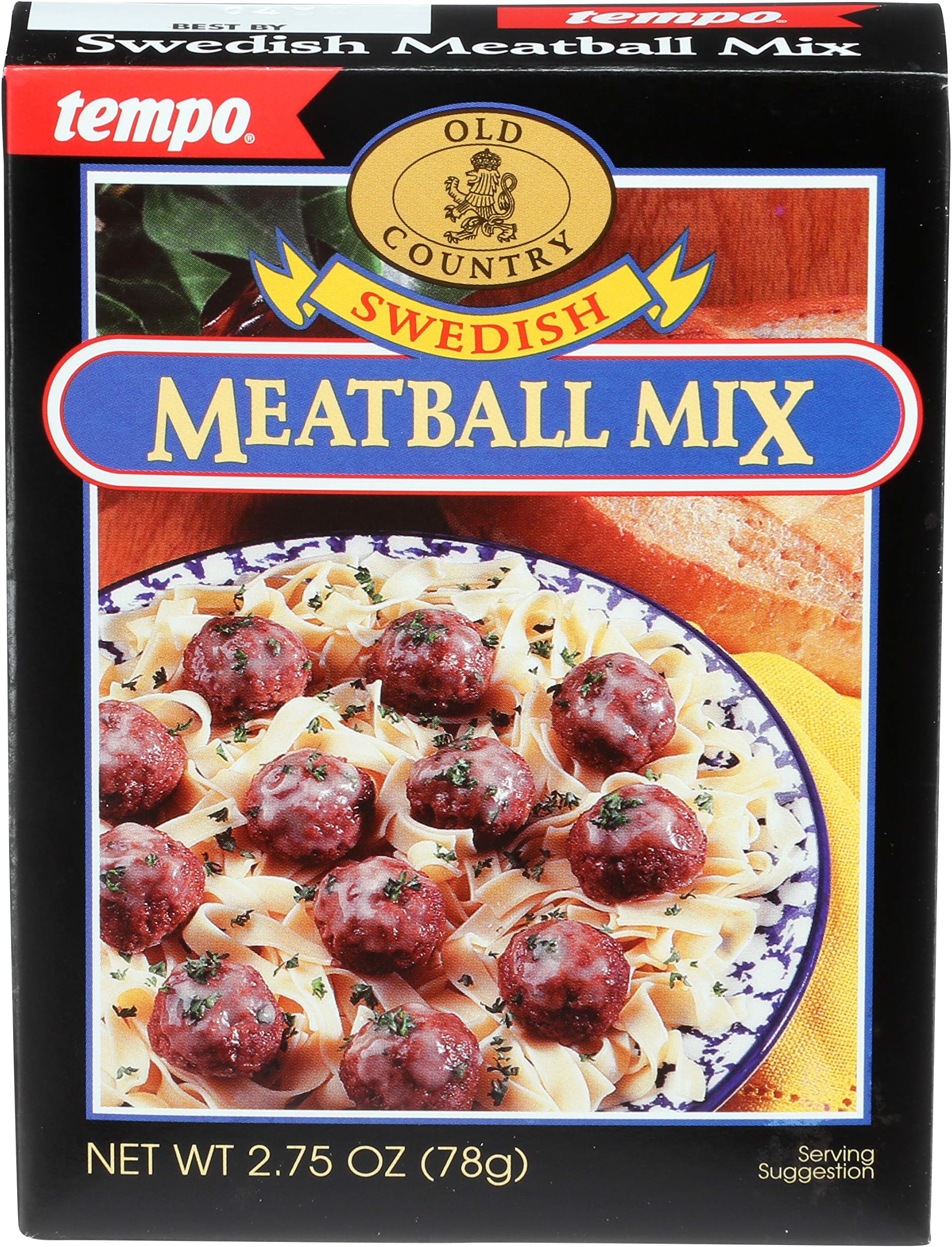 Tempo Swedish Meatball Seasoning Mix, 2.75 oz
