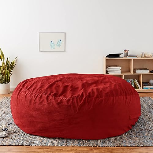 Miniatura 335 de Chill Sack - Funda para puf Microgamuza - Carbón - Solo funda,Microsuede - Chocolate - Solo funda,Microsuede - Azul marino - Solo funda,Guijarro -