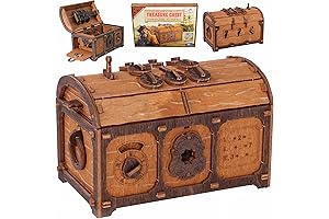 WOODEN.CITY Treasure Chest Escape Room in a Box - Puzzlebox Adult