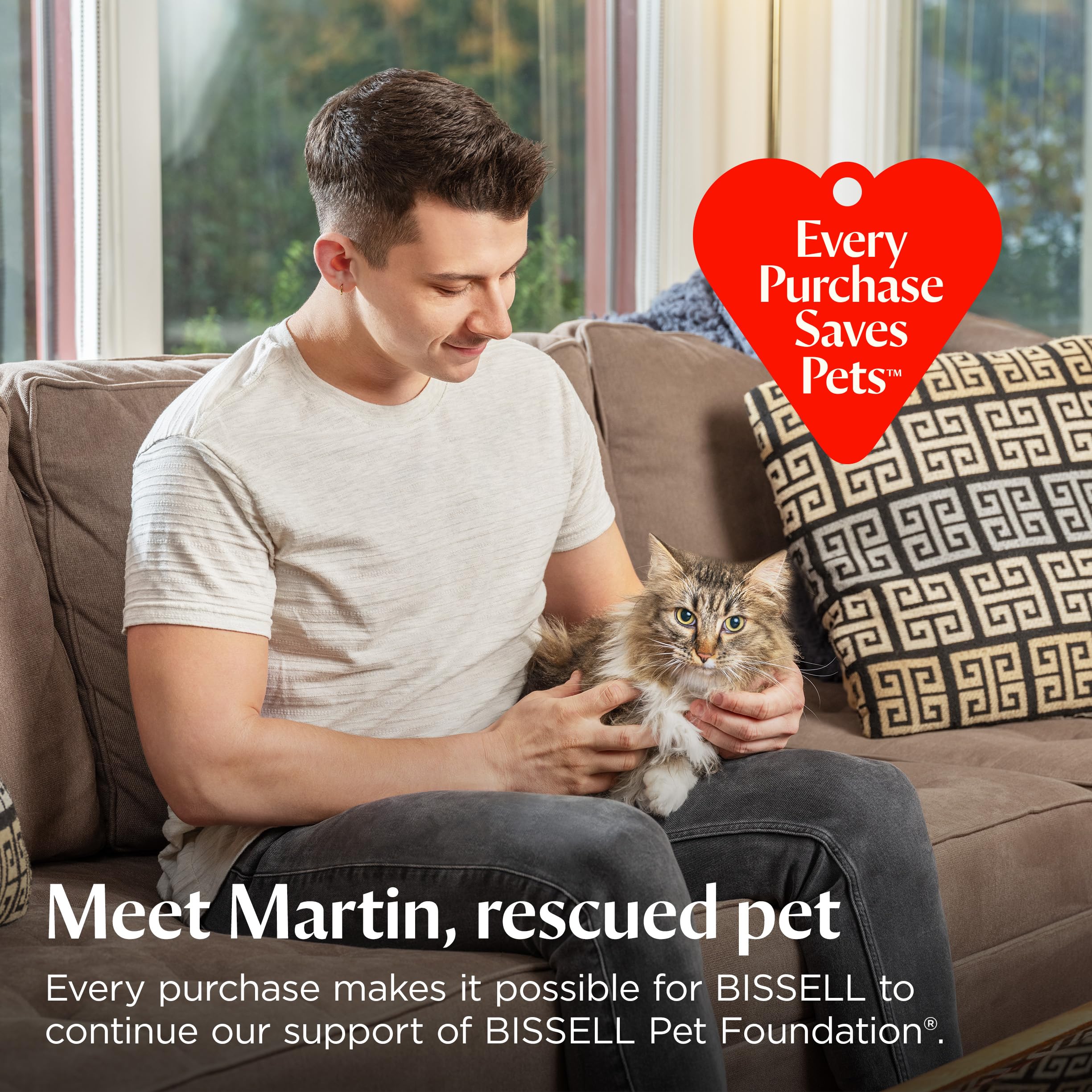 Bissell Pet Vacuum - Tangle-Free & Rewind -8
