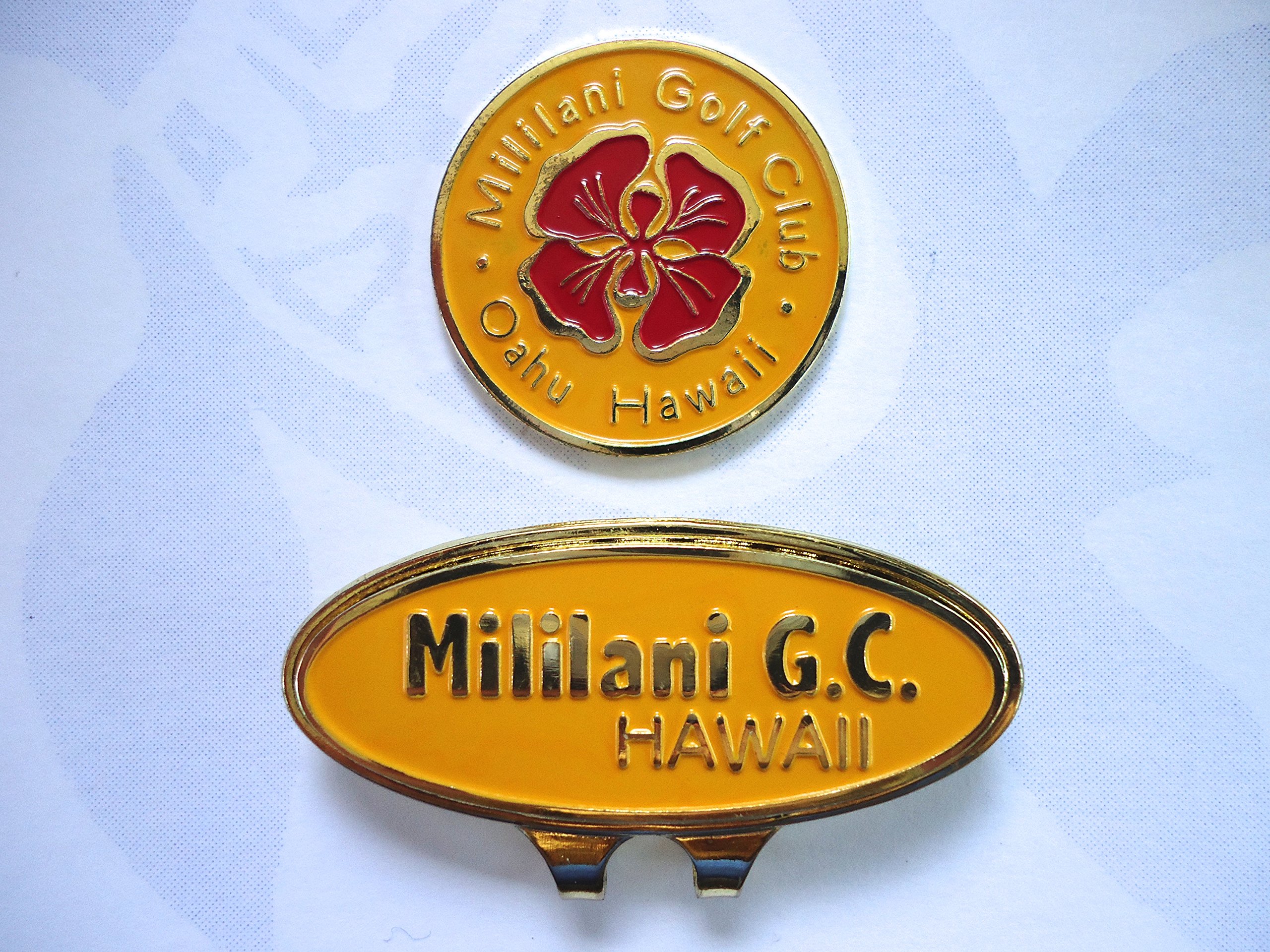 Amazon | Mililaniゴルフクラブオアフ島ハワイメタルゴルフボール