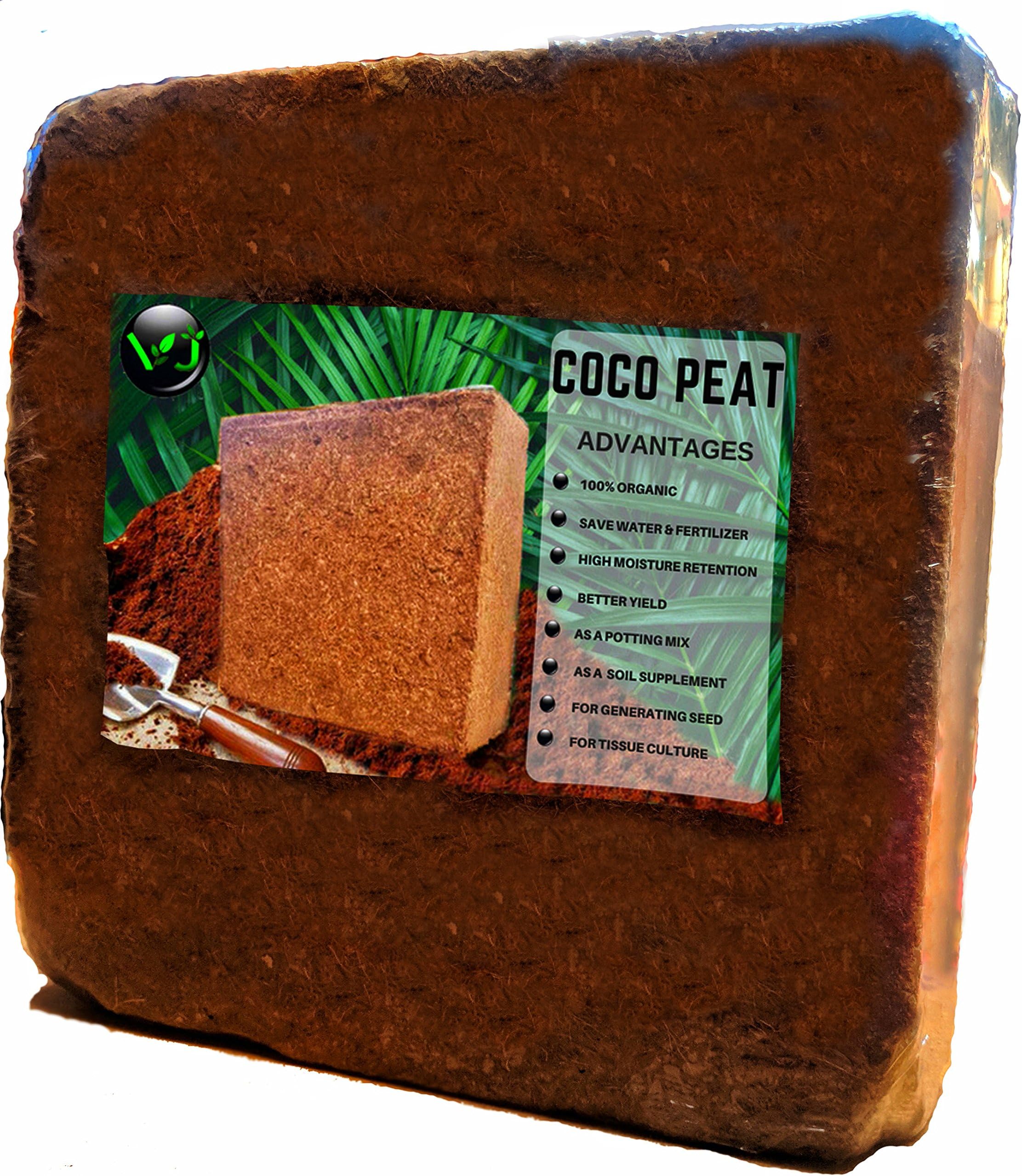 VEEJAY TRADERS Cocopeat Block - 5kg