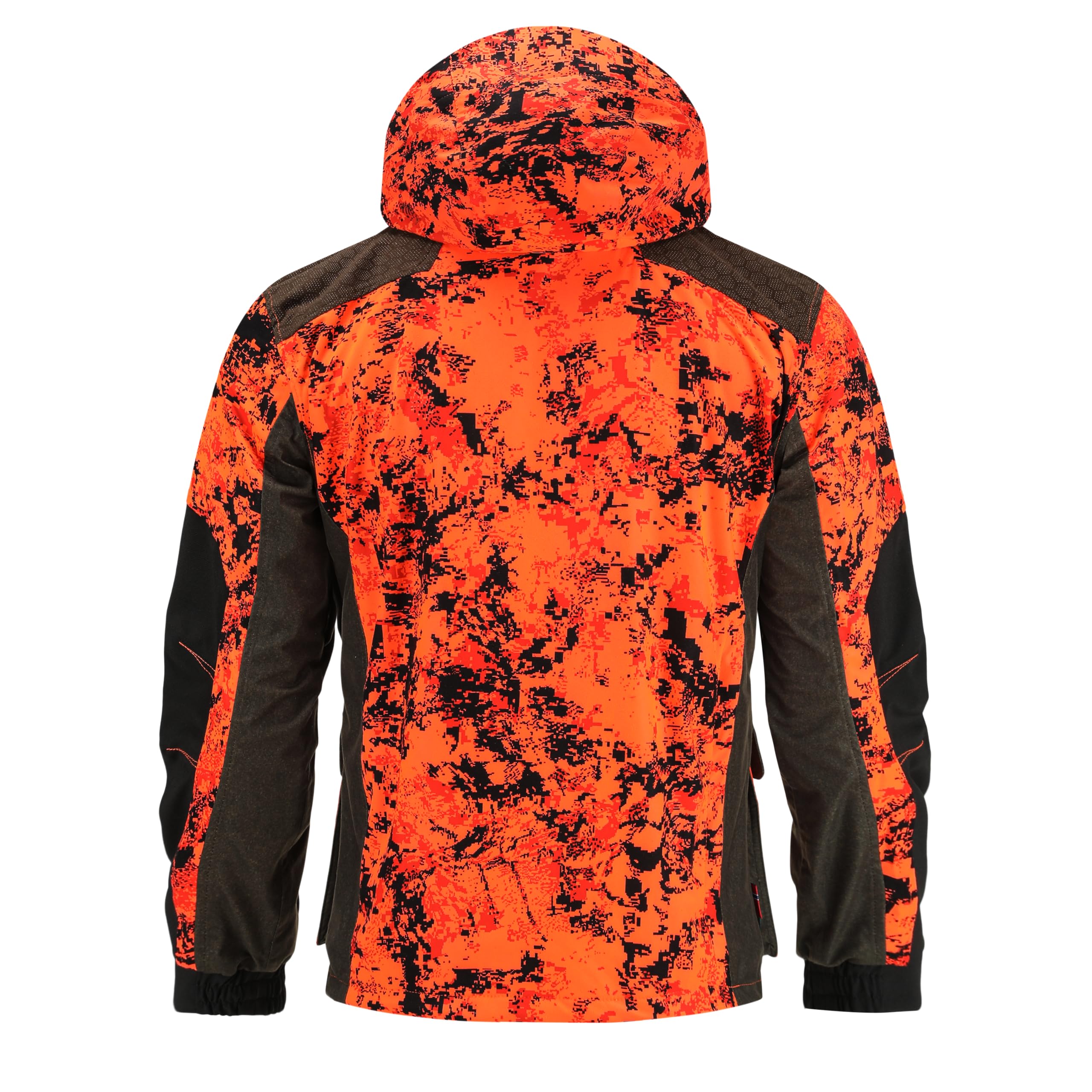giacca da caccia camouflage arancione blaze da uomo – giacca outdoor antivento e impermeabile