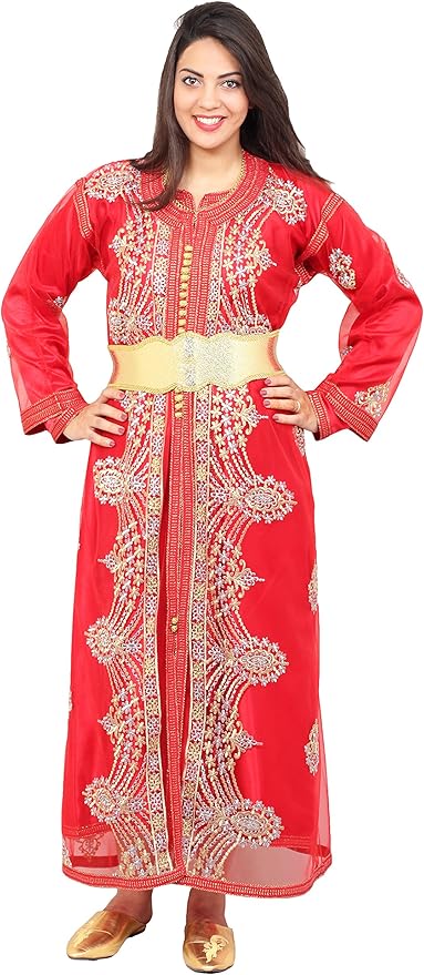 Caftan with belt Outlet