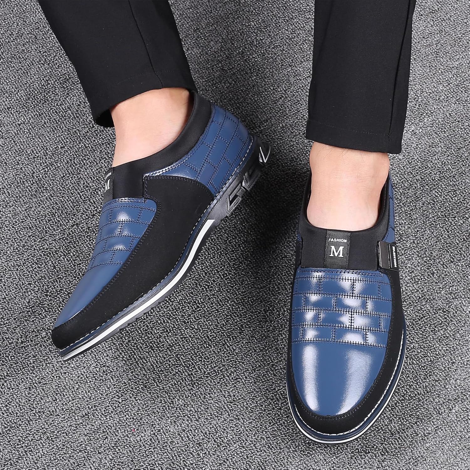 COSIDRAM Mens Casual Shoes Sneakers Loafers Comfort Walking Shoes for Male Business Work Office Dress - Image 7