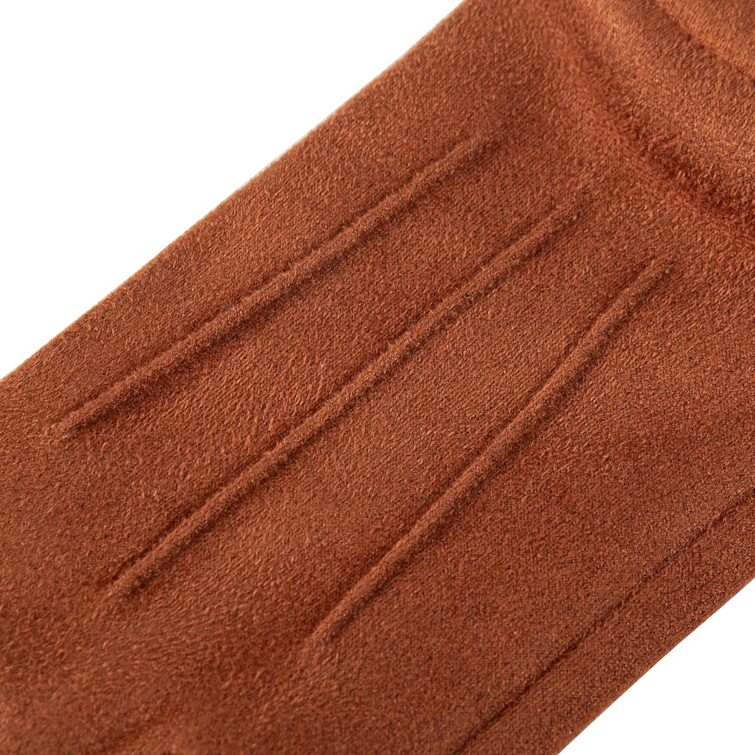 Womens Winter Suede Gloves With Touchscreen Texting Finger Wool Lined Windproof Warm Fashion Dress Gloves - Image 5