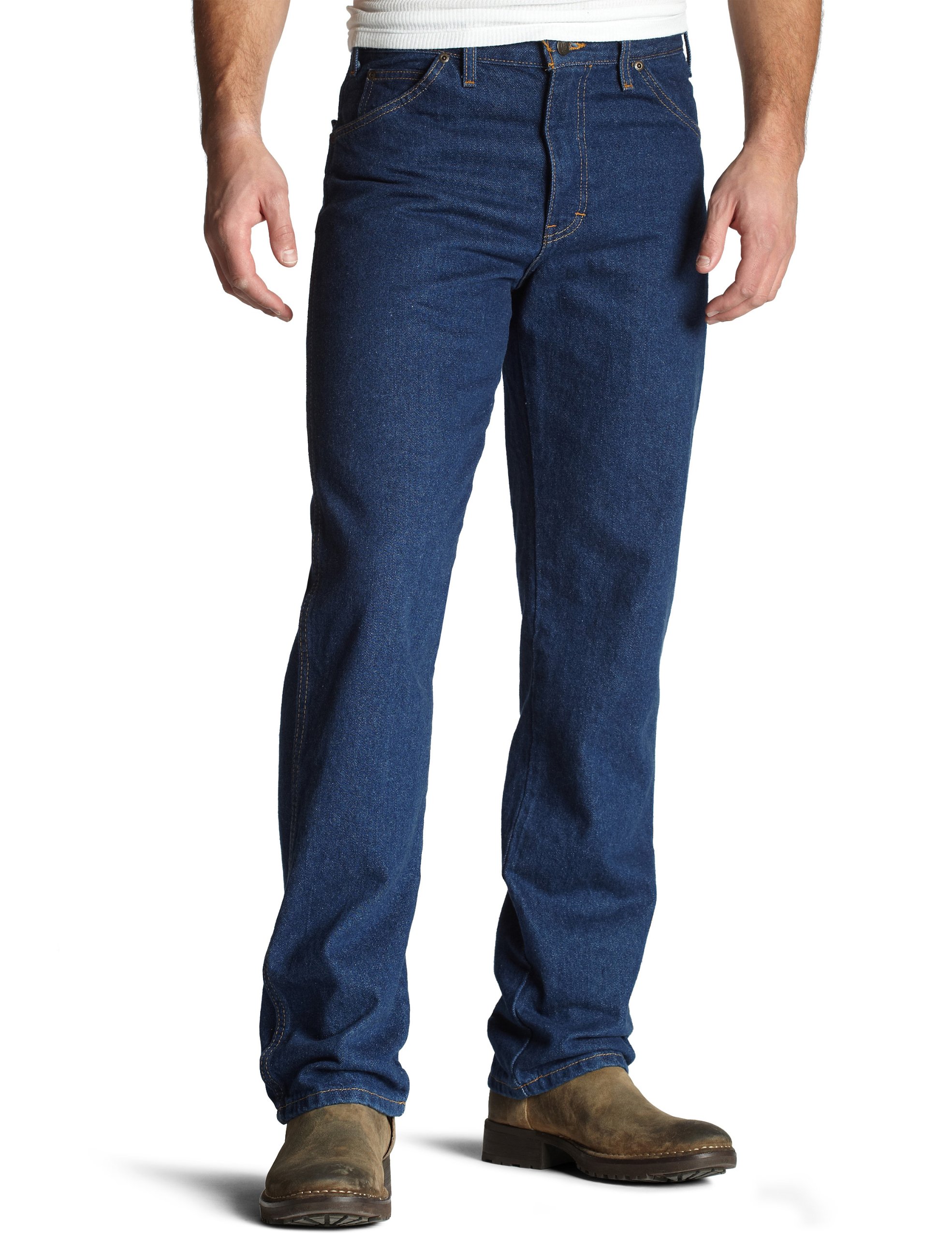 Men's Washed Regular Fit 5-Pocket Jean