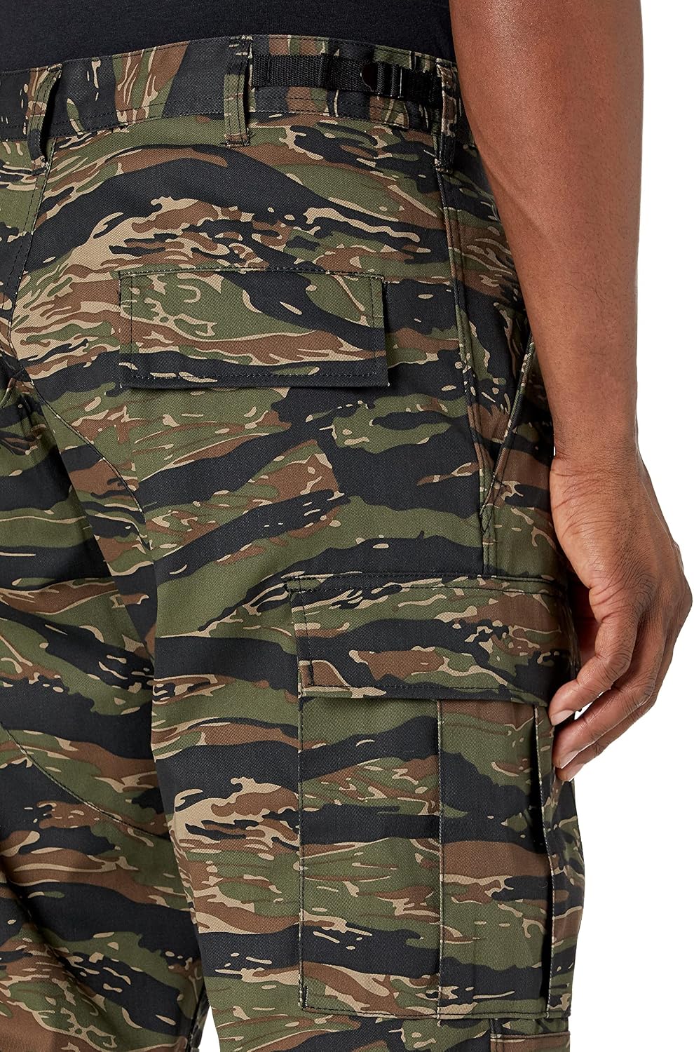 BACKBONE Mens Military Army Airborne Trooper Vintage Cargo Pants Trousers