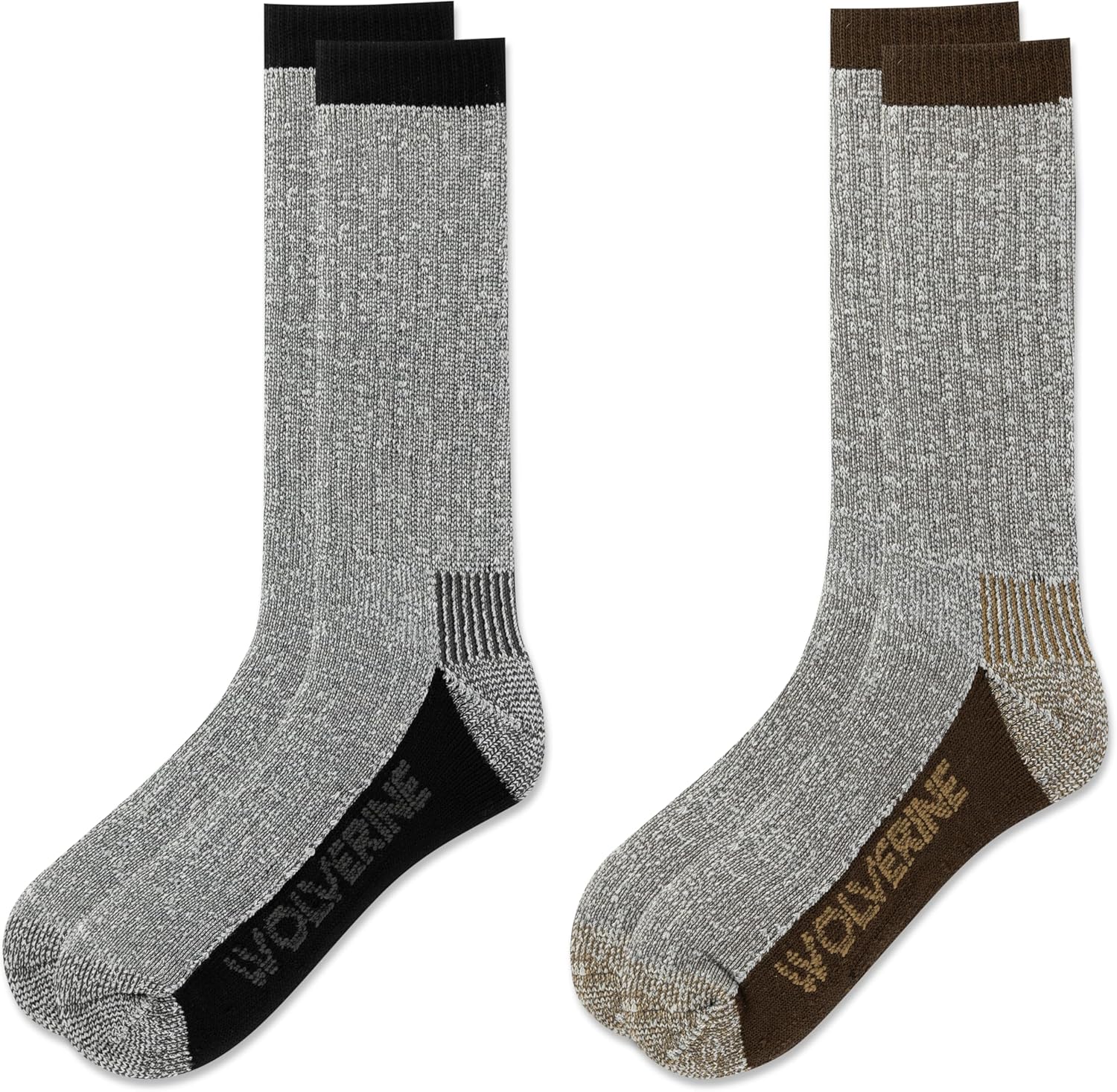 Wolverine Men's Luton Thermal Crew Socks (2-Pairs) - Image 4