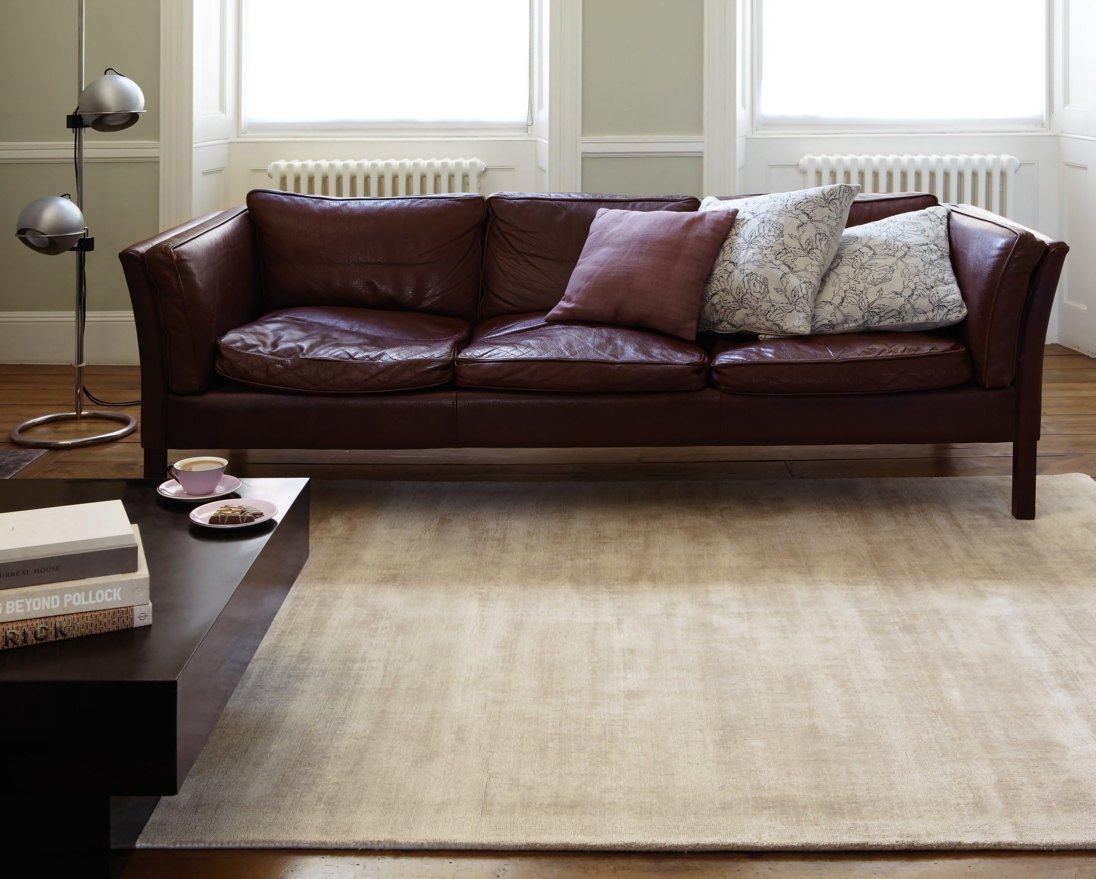 Blade Mat, light grey, 120 X 170 cm