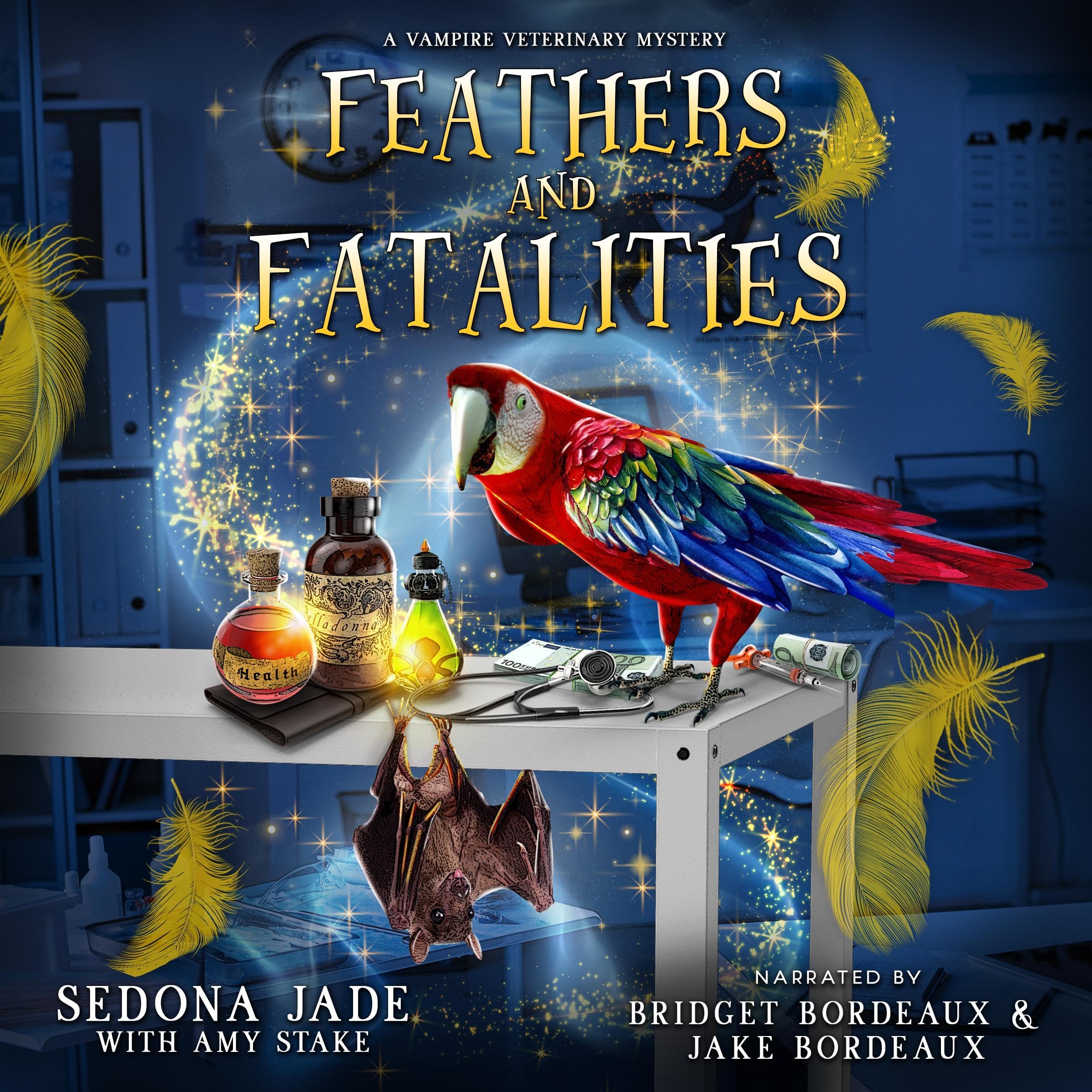 Cover art for Feathers and Fatalities