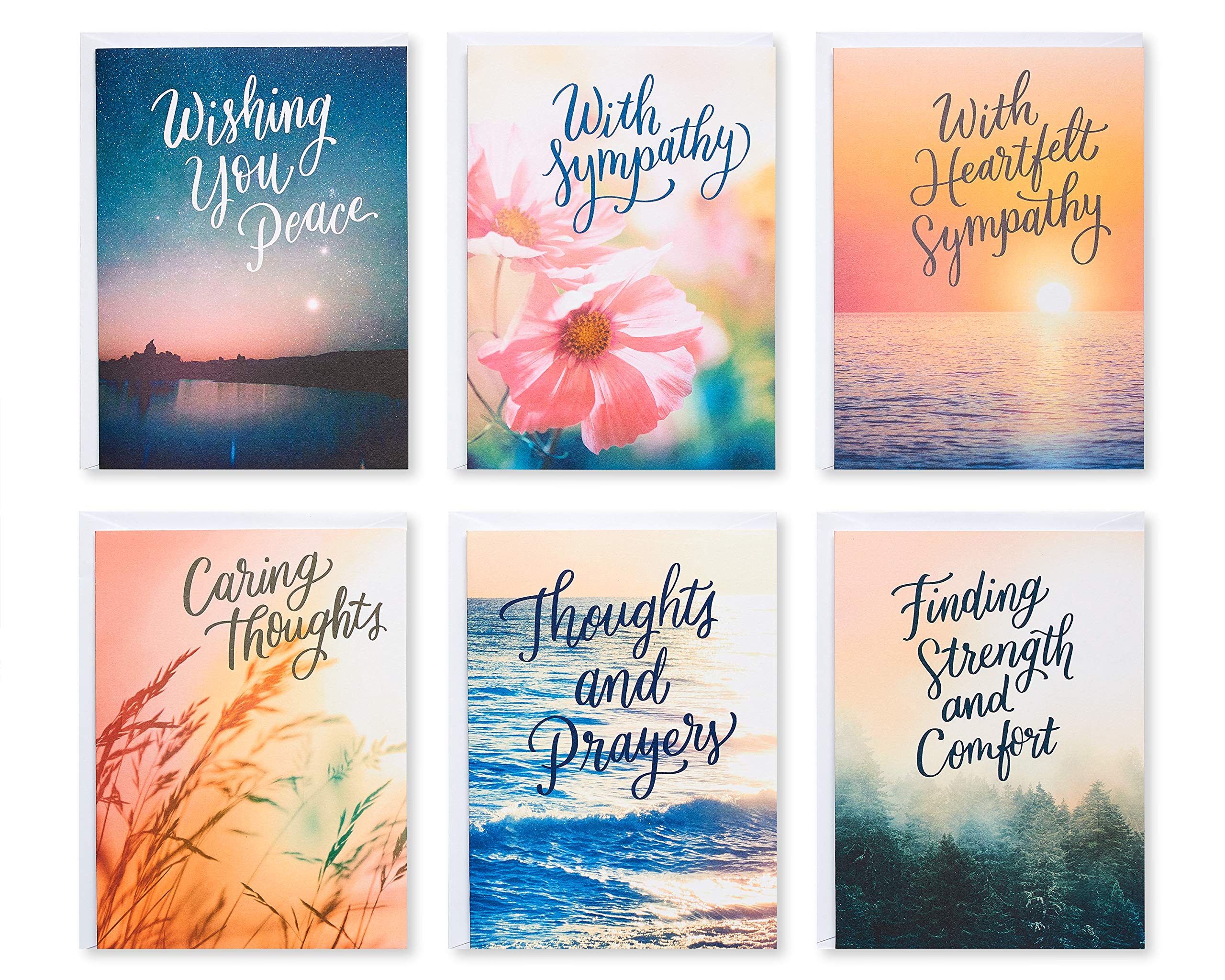 American Greetings Sympathy Card Assortment, Nature (48-Count) (6582248) - Image 4