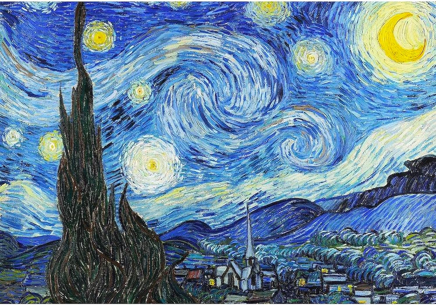 CafePress The Starry Night by Vincent Van Gogh Pillow Case Standard Size Pillowcase, Lumbar Pillow Cover Fleece