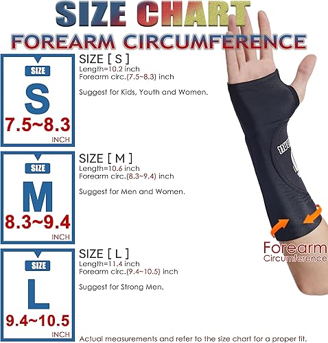 Miniatura 6 de HiRui Mangas de brazo de voleibol, mangas para antebrazo, con almohadillas de protección y orificio para el pulgar para niños, jóvenes, mujeres y