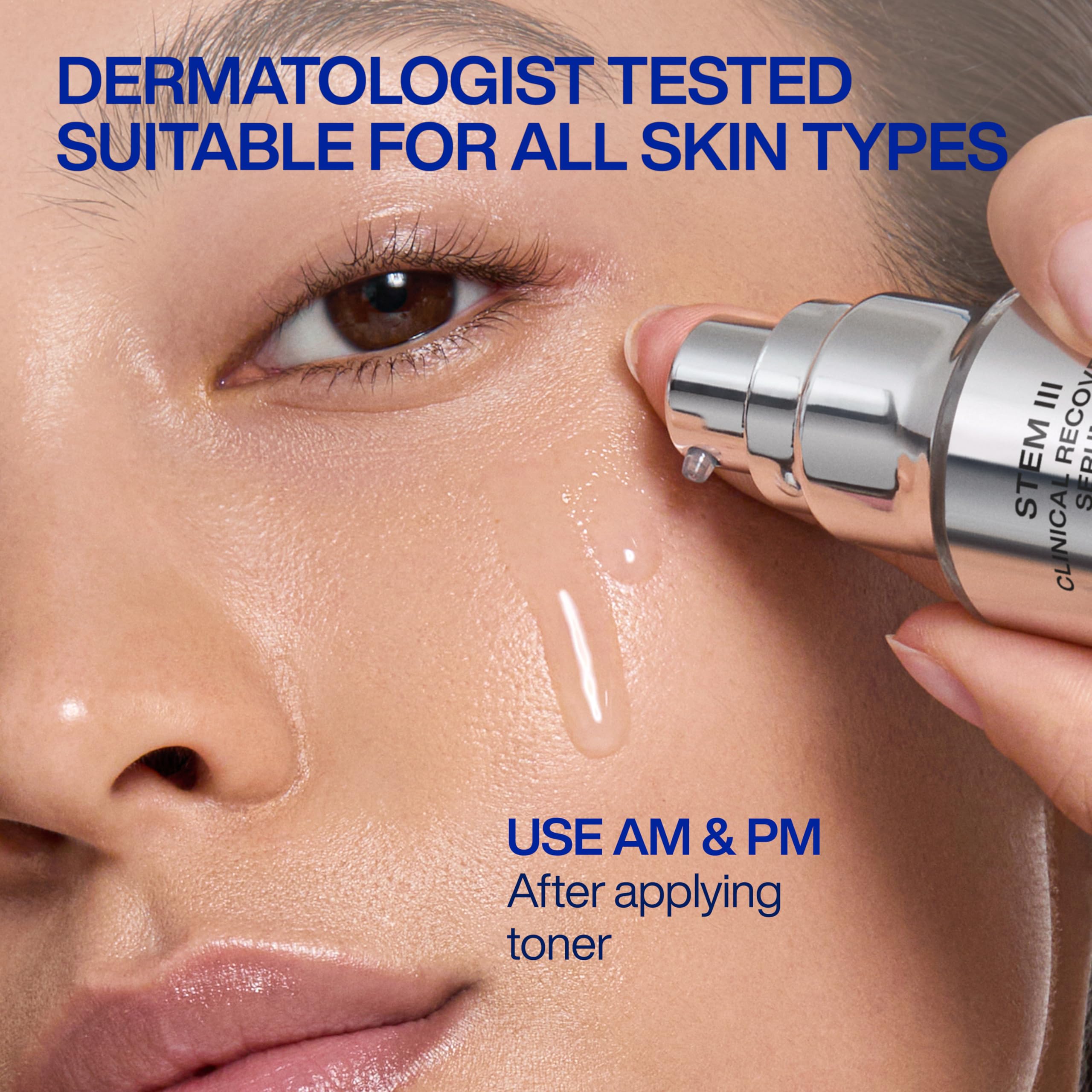 IOPE XMD Stem III Clinical Recovery Serum - Professional PDRN Treatment-Level Results - Visibly Firms, Plumps Volume, and Refines Pores - With Hyaluronic Acid - 1.69 fl. oz.