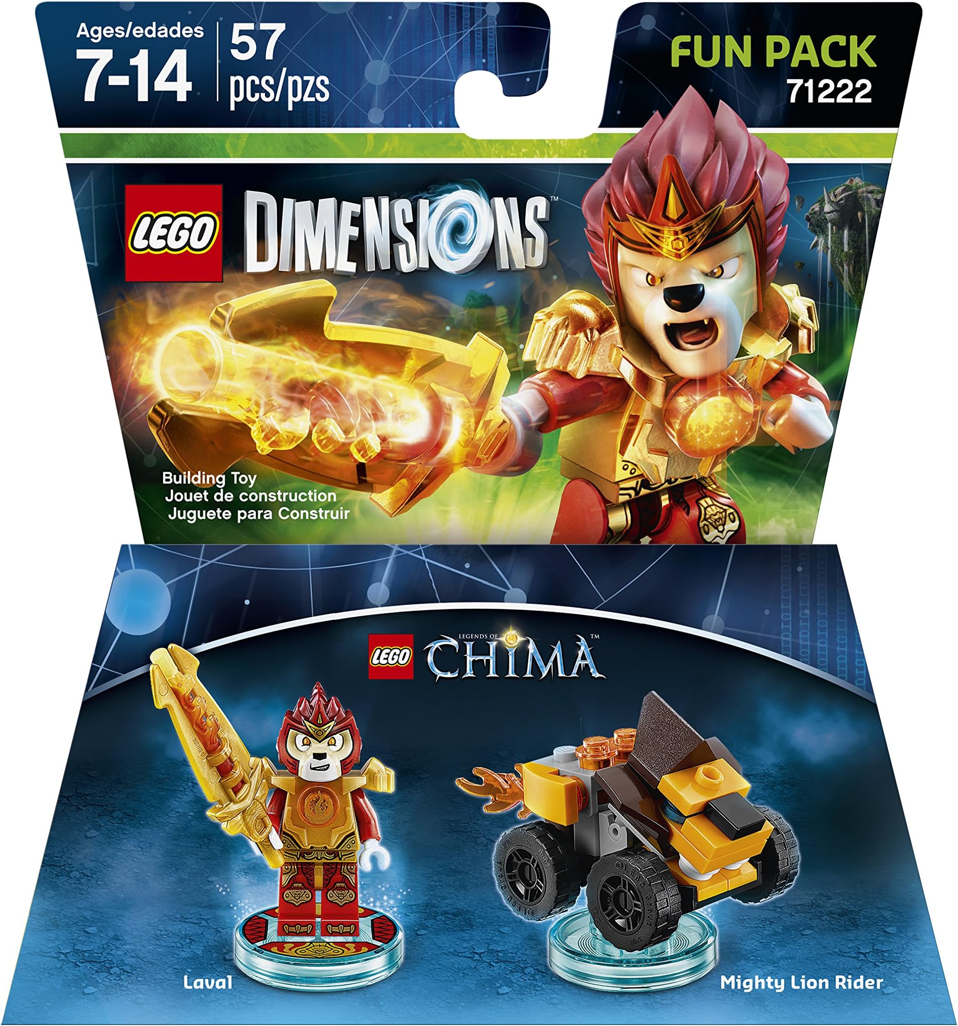 Lego Dimensions Chima Laval Character (Universal)
